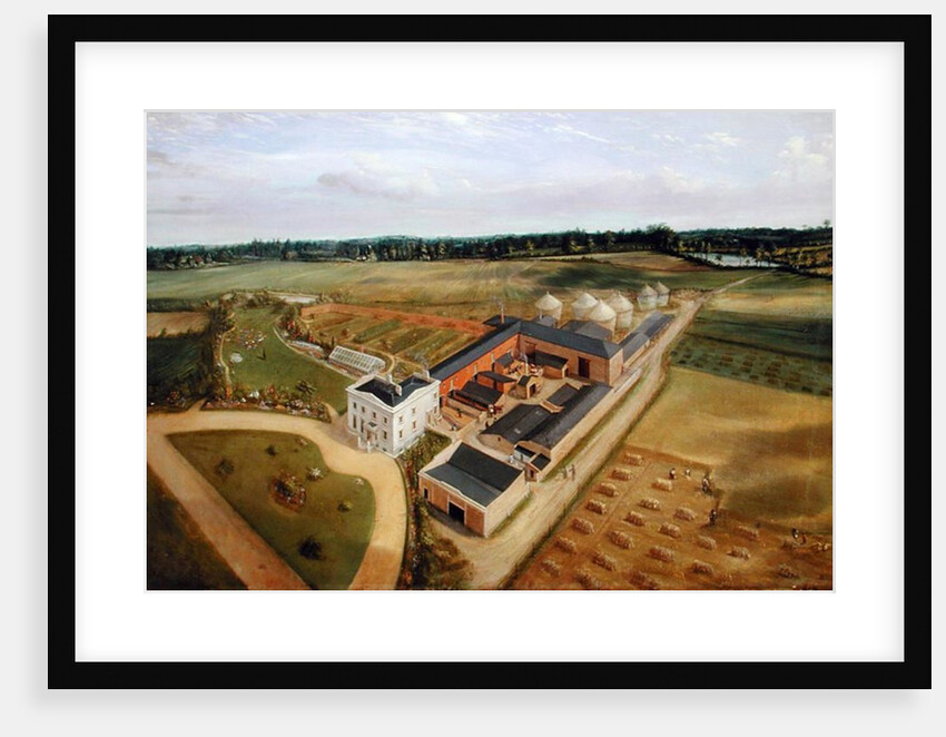 Tiptree Hall and Farm, Essex, c.1850-60 by William Brown