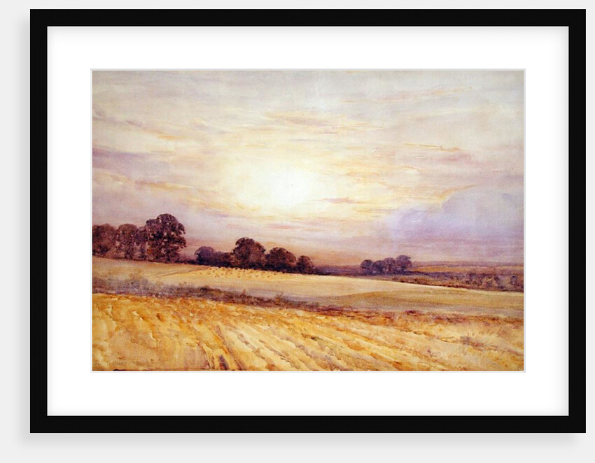 Landscape at Sunset, c.1891 by Thomas Collier