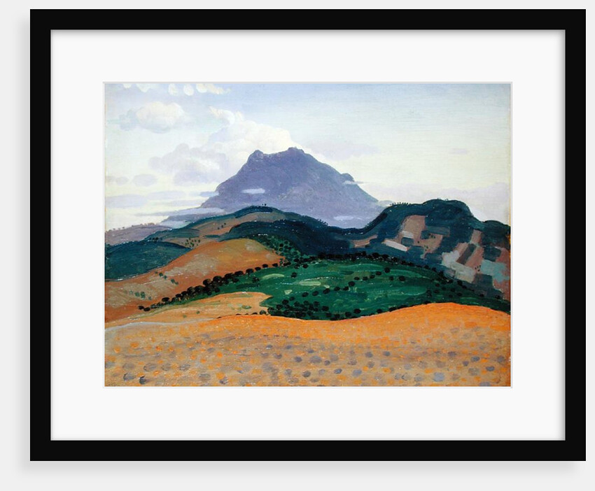 Tour Madeloc in the Pyrenees, c.1913 by Derwent Lees