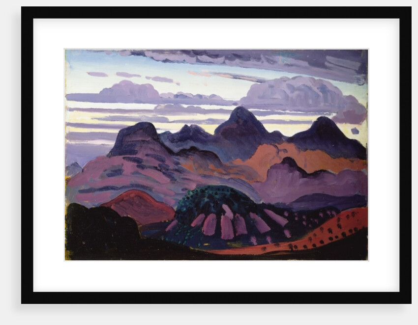 Deep Twilight, Pyrenees, c.1912-13 by James Dickson Innes