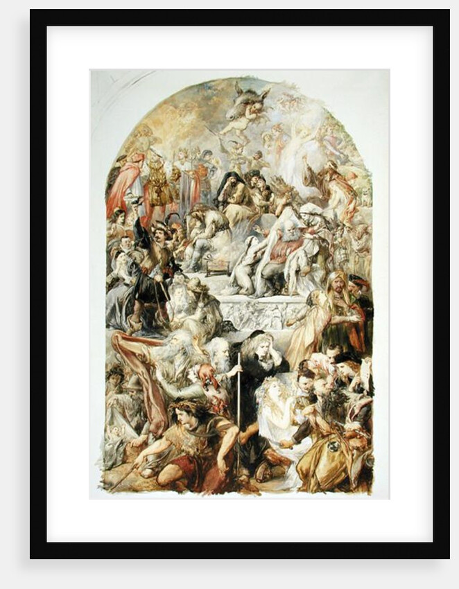 Apotheosis of Shakespeare's Characters, 1871 by John Gilbert