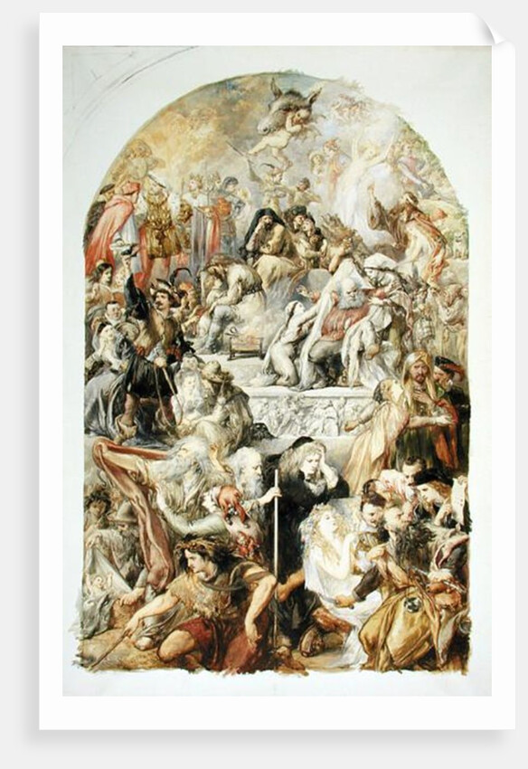 Apotheosis of Shakespeare's Characters, 1871 by John Gilbert