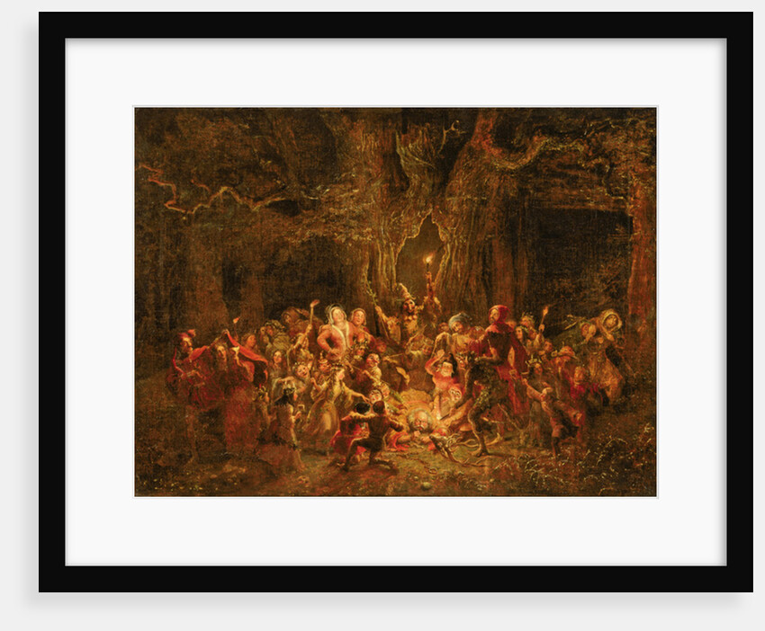 Herne's Oak from 'The Merry Wives of Windsor' by William Shakespeare, c.1857 by George Cruikshank