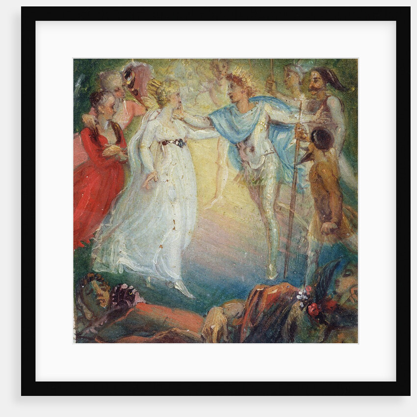 Oberon and Titania from 'A Midsummer Night's Dream' by William Shakespeare 1806 by Thomas Stothard