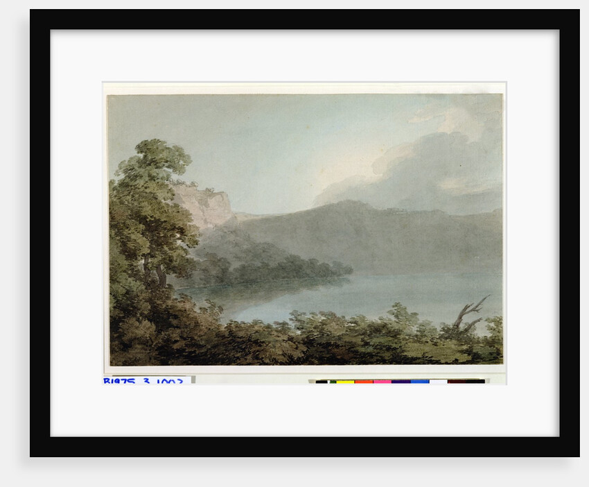 Lake of Vico Between Rome and Florence, 1783 by John Robert Cozens