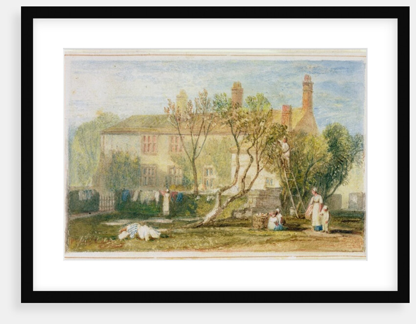 Steeton Manor House, near Farnley, c.1815-18 by Joseph Mallord William Turner