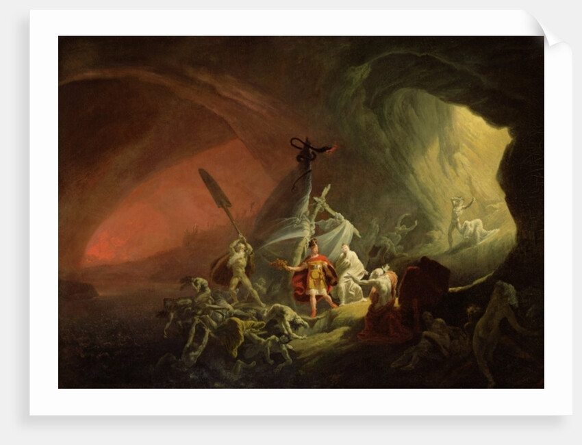 Aeneas and the Sibyl, c.1800 by English School