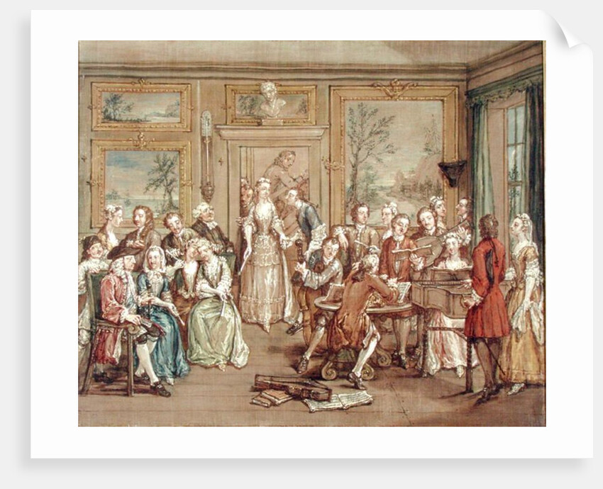 Musical Conversation, c.1760 by Marcellus the Younger Laroon