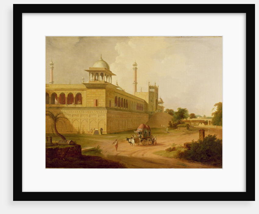 Jami Masjid, Delhi, 1811 by Thomas Daniell