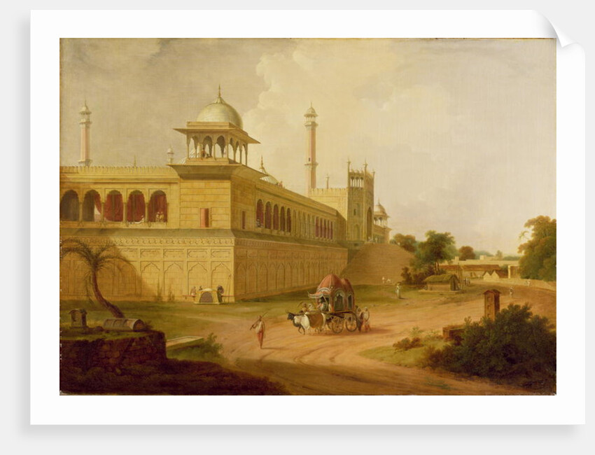 Jami Masjid, Delhi, 1811 by Thomas Daniell