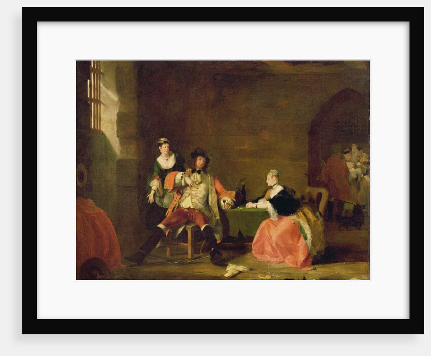 Captain Macheath Upbraided by Polly and Lucy in the 'Beggar's Opera', 1826 by Gilbert Stuart Newton