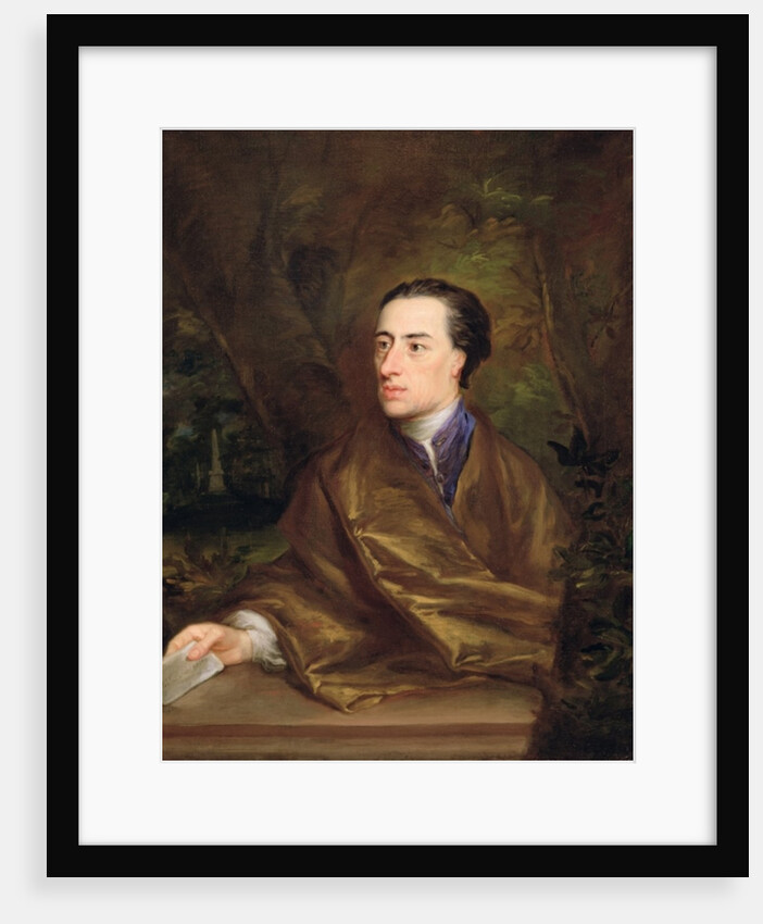 Alexander Pope 1738 by Jonathan Richardson