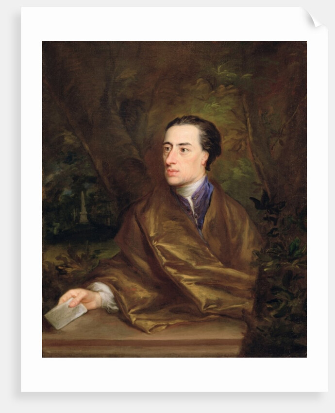 Alexander Pope 1738 by Jonathan Richardson