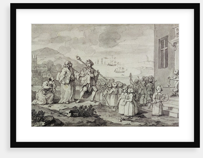 Study for the Foundlings by William Hogarth