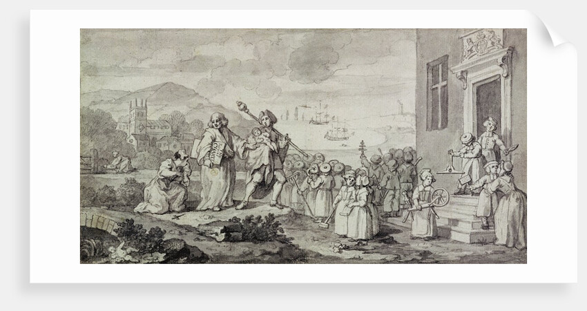 Study for the Foundlings by William Hogarth