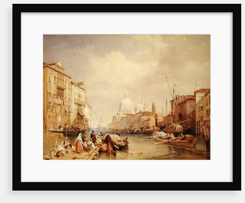 The Grand Canal, Venice, 1835 by James Duffield Harding