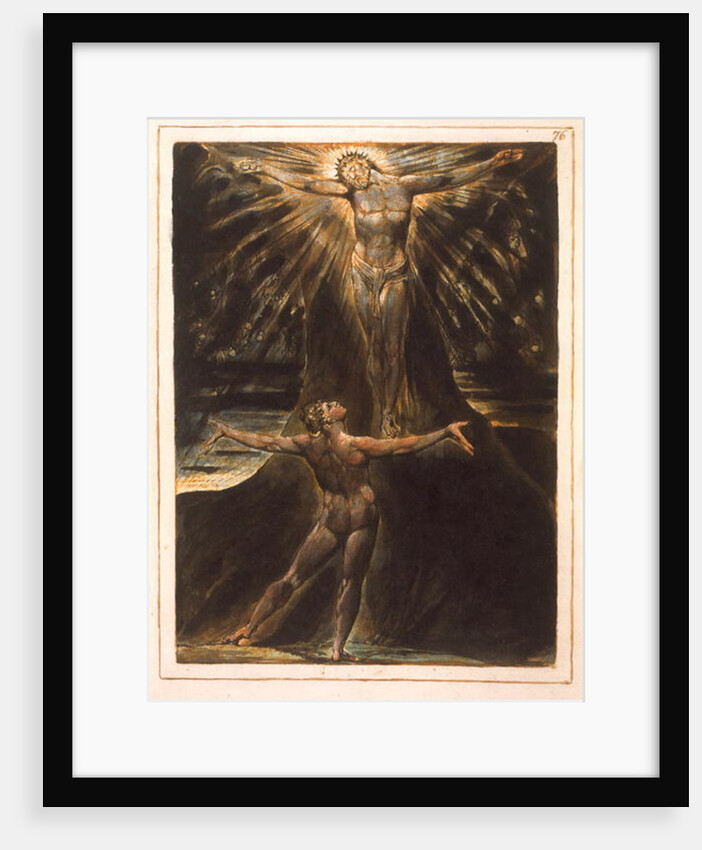 Plate 76 from 'Jerusalem', 1804-20 by William Blake