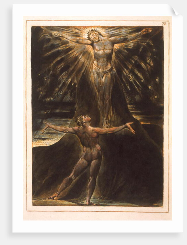Plate 76 from 'Jerusalem', 1804-20 by William Blake