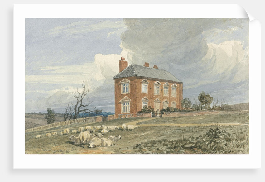 Irmingland Hall, Norfolk by Miles Edmund Cotman