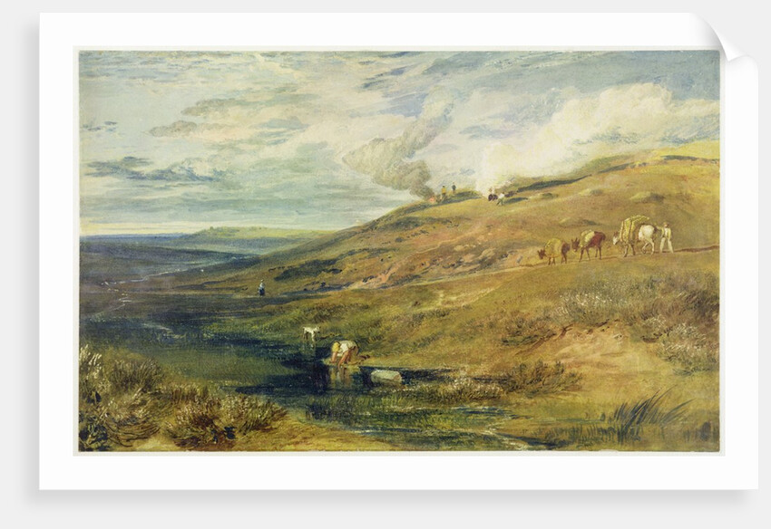Dartmoor: The Source of the Tamar and the Torridge, c.1813 by Joseph Mallord William Turner