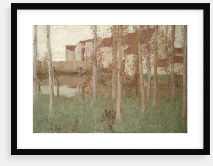 The Haunted Chateau, Grez-sur-Loing, 1896 by David Gauld