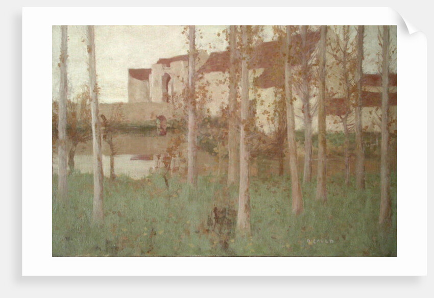 The Haunted Chateau, Grez-sur-Loing, 1896 by David Gauld