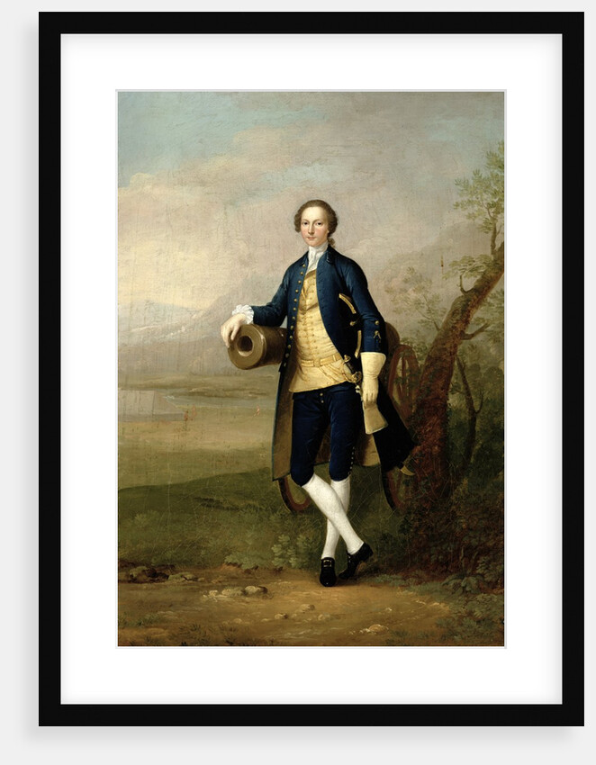 Gentleman with a Cannon, 1741 by Arthur Devis