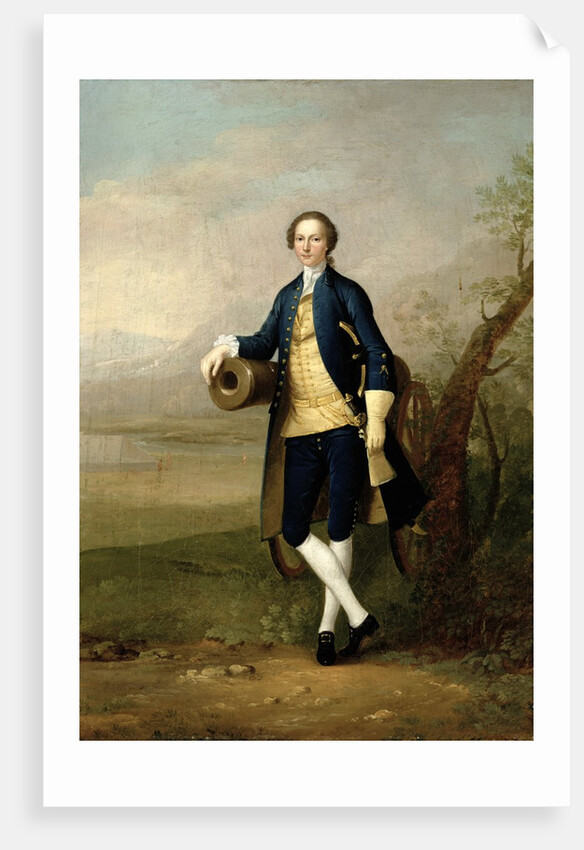 Gentleman with a Cannon, 1741 by Arthur Devis