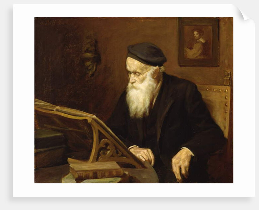 The Book Worm, 1915 by Bertha Herkomer