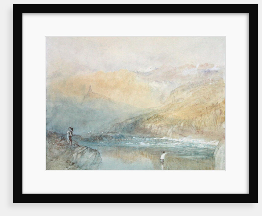 On the Mosell, near Traben Trarabach, c.1841 by Joseph Mallord William Turner