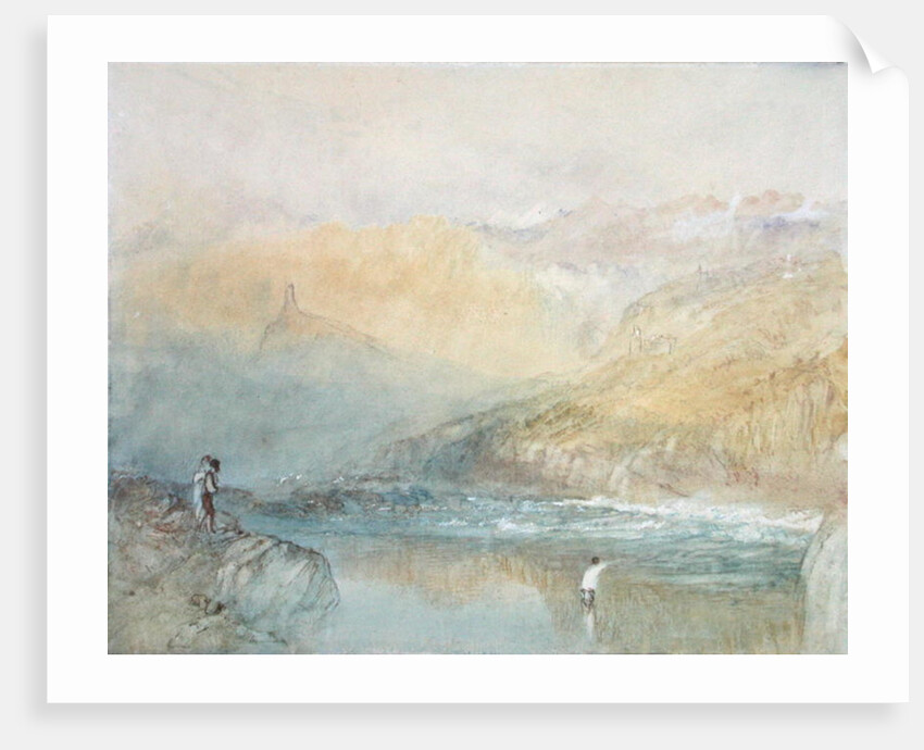 On the Mosell, near Traben Trarabach, c.1841 by Joseph Mallord William Turner