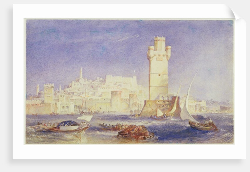 Rhodes, c.1823-24 by Joseph Mallord William Turner