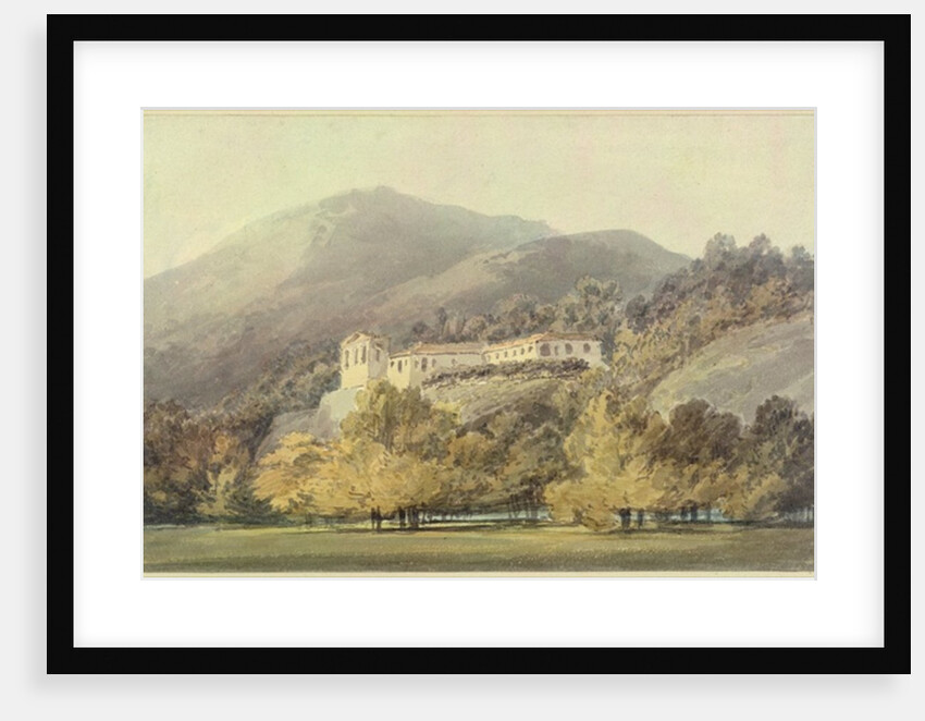 Santa Lucia, A Convent near Caserta, c.1795 by Joseph Mallord William Turner