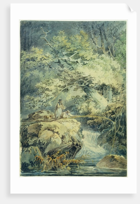 The Angler, 1794 by Joseph Mallord William Turner