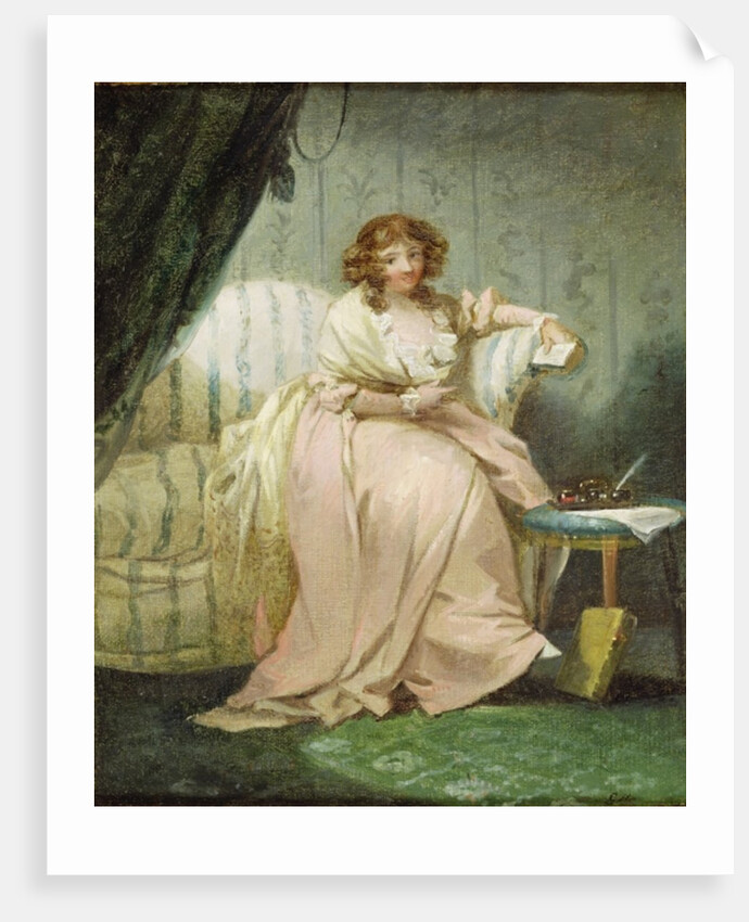 A Woman Called Anne, the Artist's Wife, c.1790-1800 by George Morland