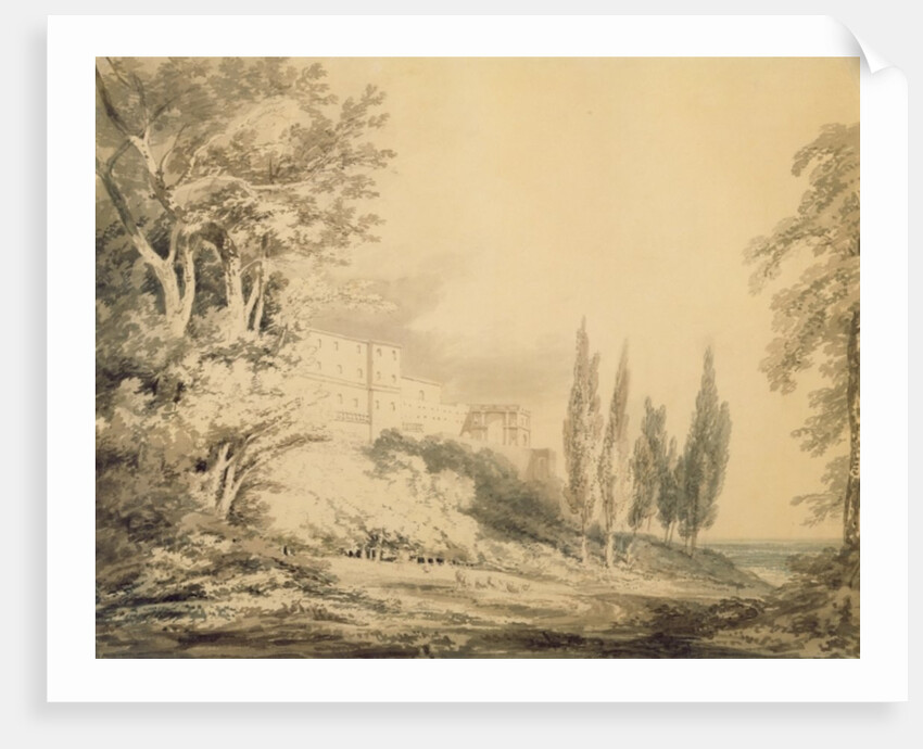 Villa d'Este, c.1796 by Joseph Mallord William Turner