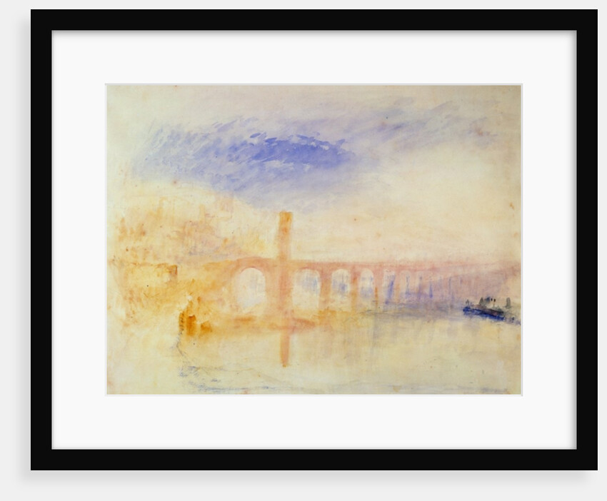 The Moselle Bridge, Coblenz, c.1842 by Joseph Mallord William Turner