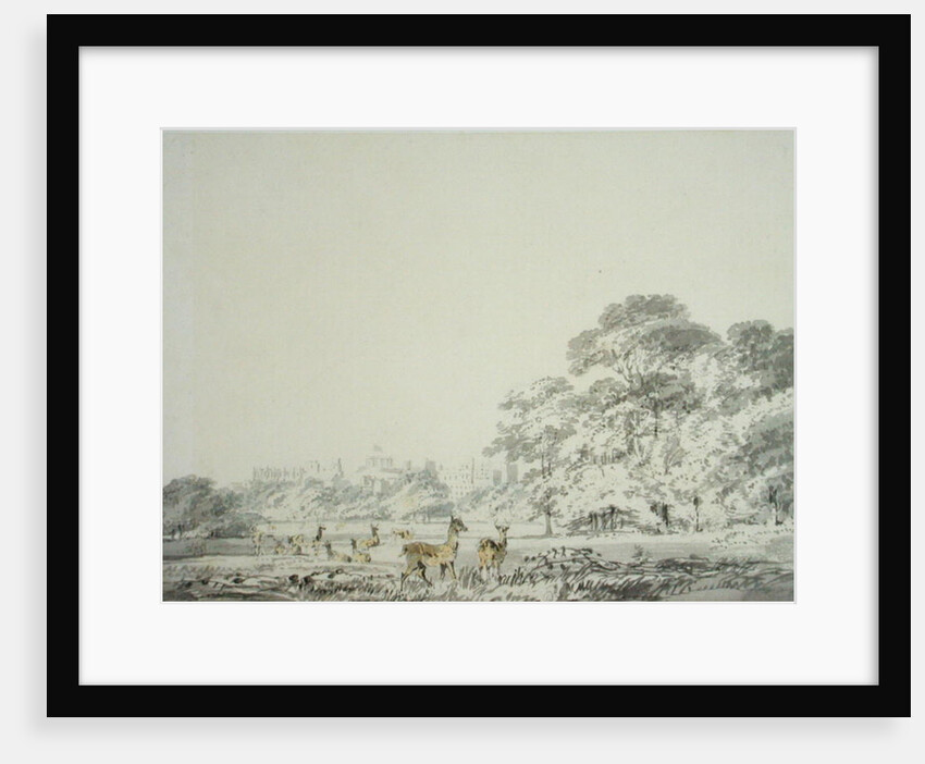 Windsor Castle and Park with Deer by Joseph Mallord William Turner