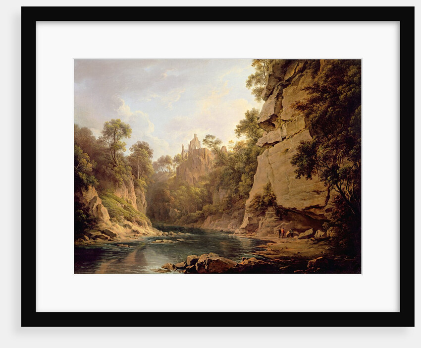 Hawthornden Castle, near Edinburgh, c.1820-22 by Alexander Nasmyth