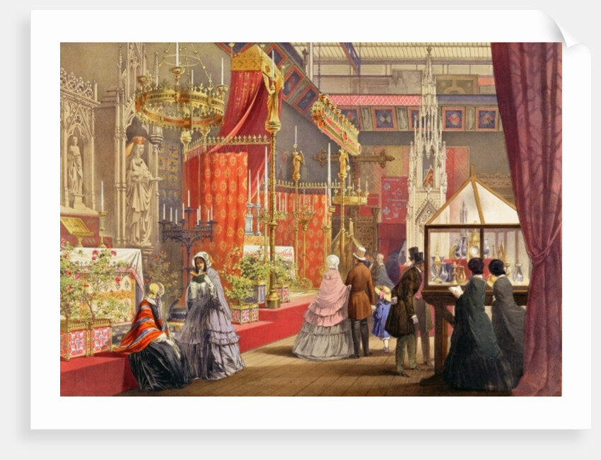 Medieval Court by English School