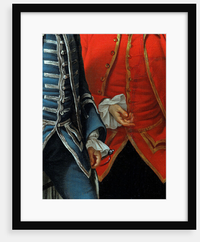 James Grant of Grant, John Mytton, the Honorable Thomas Robinson and Thomas Wynne, c.1760 by Nathaniel Dance