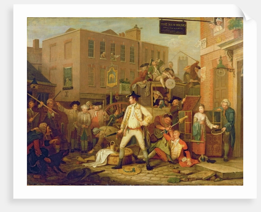 Scene in a London Street, 1770 by John Collet