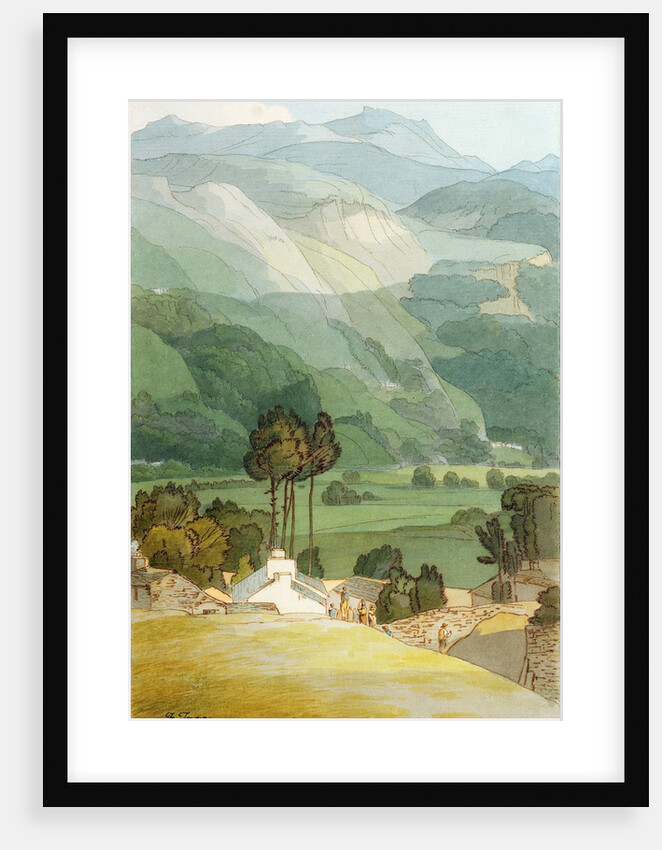 Ambleside, 1786 by Francis Towne