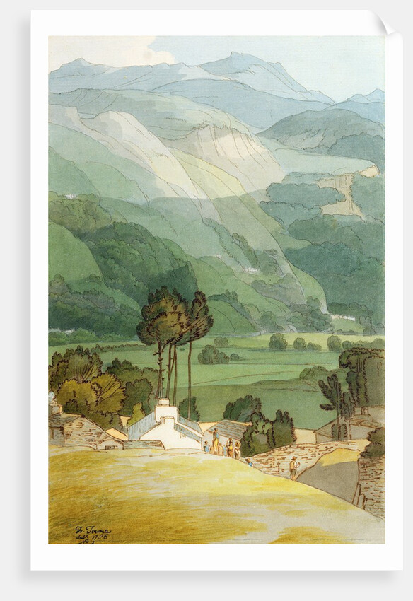 Ambleside, 1786 by Francis Towne