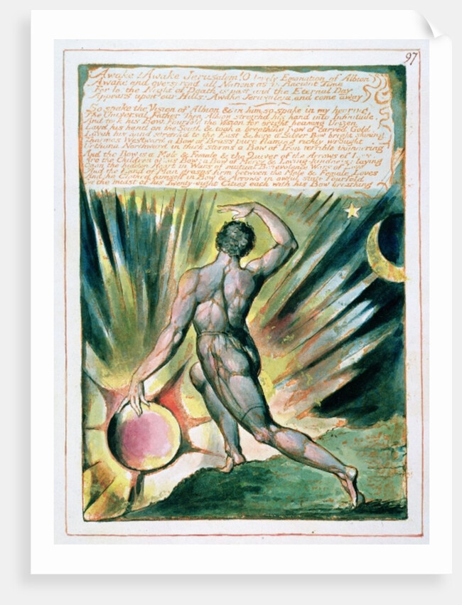Awake! Awake Jerusalem... by William Blake
