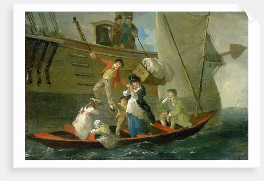 A Married Sailor's Adieu, c.1800 by Julius Caesar Ibbetson