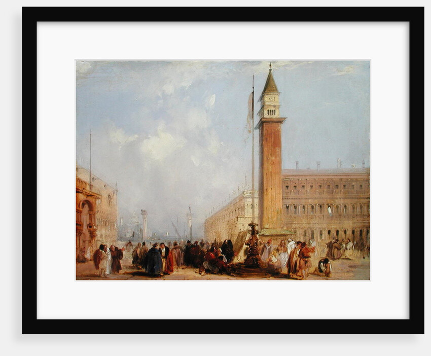 The Piazzetta, Venice by Edward Pritchett