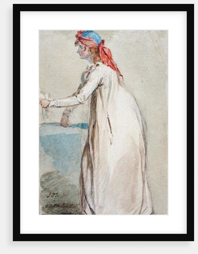 Mrs Morland's Portrait, c.1800-04 by James Ward