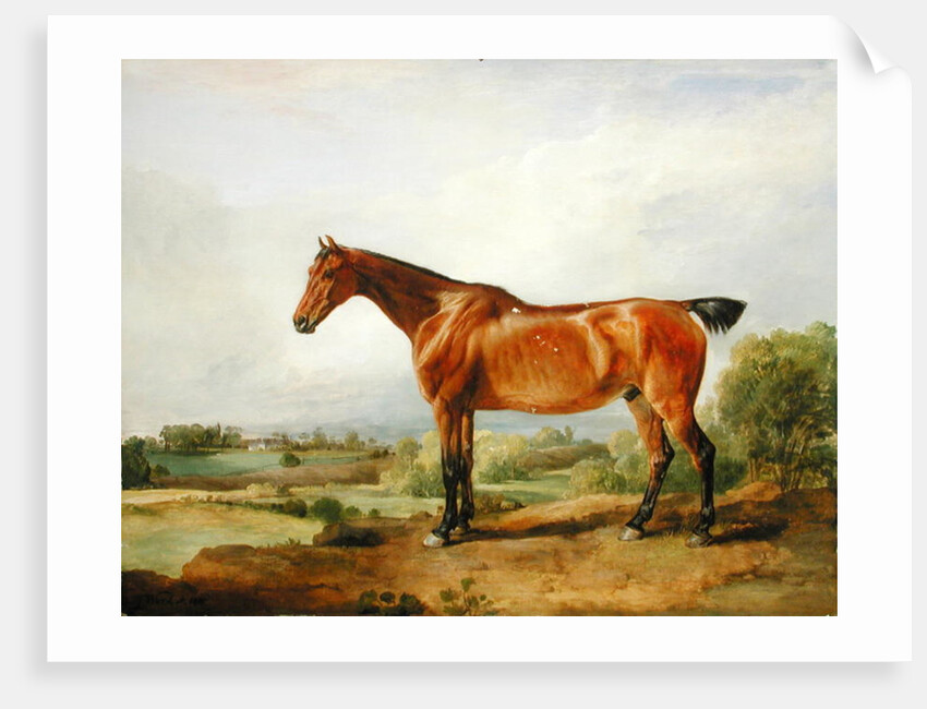 A Hunter in a Landscape, 1810 by James Ward