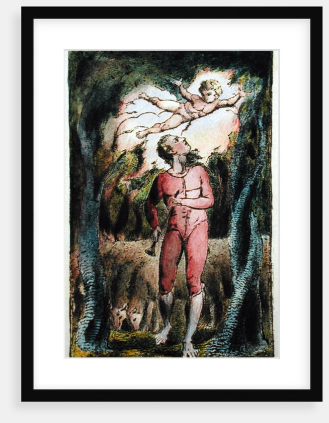 Plate 1 from 'Songs of Innocence and of Experience' 1789-74 by William Blake